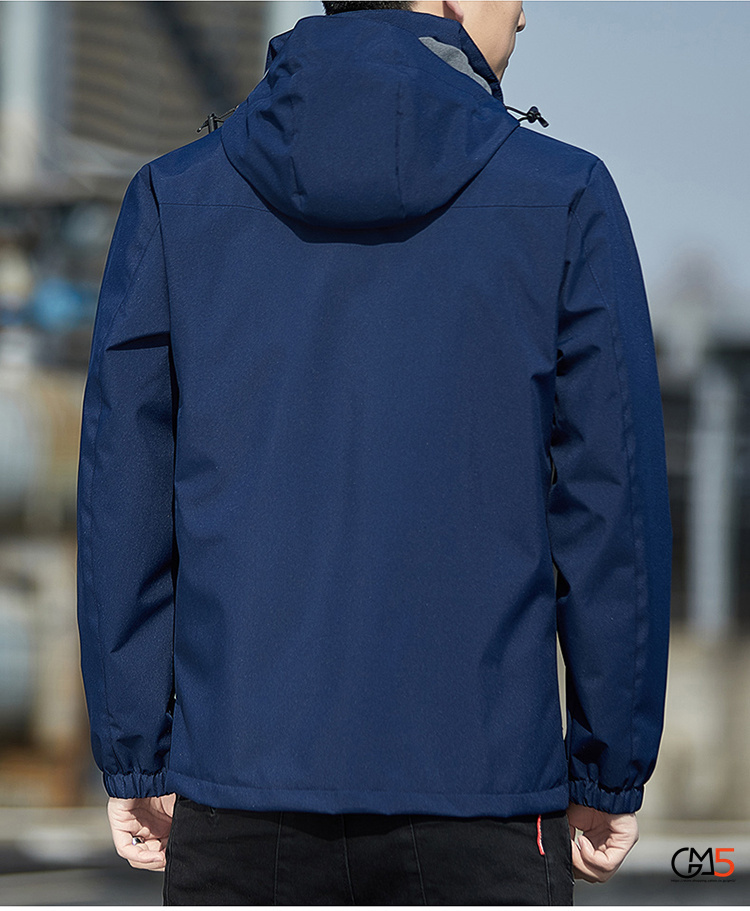 秋服 メンズ ジャケット マウンテン無地 マジックテープ袖口 防風 通学 通勤 スポーツ 新作 運動着着 