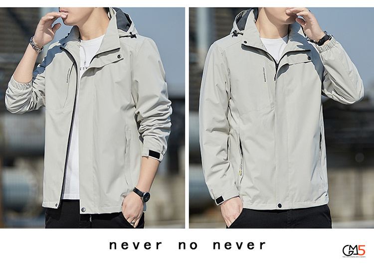 秋服 メンズ ジャケット マウンテン無地 マジックテープ袖口 防風 通学 通勤 スポーツ 新作 運動着着 