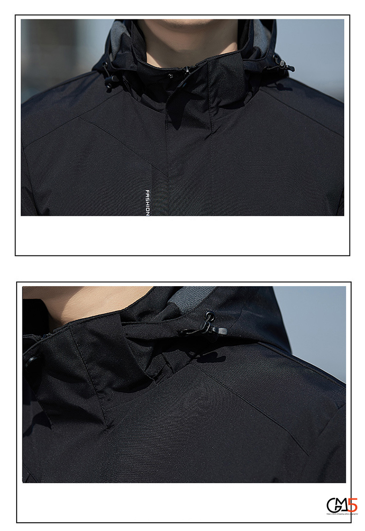 秋服 メンズ ジャケット マウンテン無地 マジックテープ袖口 防風 通学 通勤 スポーツ 新作 運動着着 