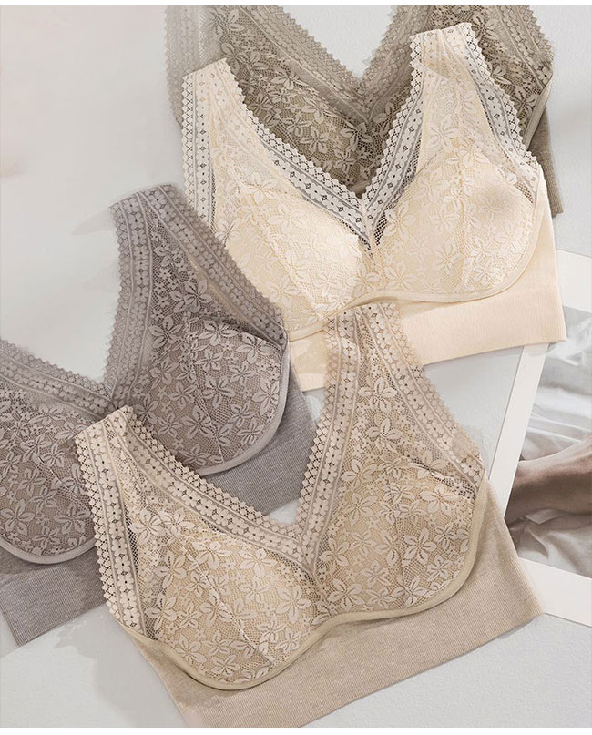 ブラジャー タンクトップ ブラトップ レディース レース パッド付き インナー おしゃれ 肌着 脇高 美背 カップ付き 美胸 ノンワイヤー 