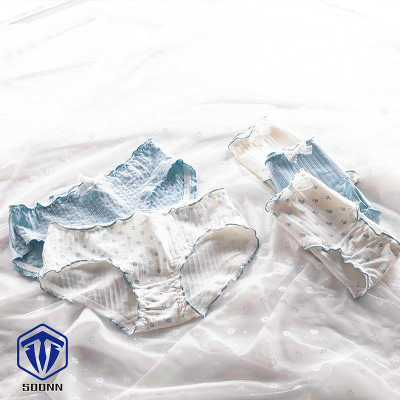 スタンダードショーツ パンティー レディース 女性用下着 インナー 無地 ひらひら リボン かわいい おしゃれ ドット フリル 花柄 パンツ 