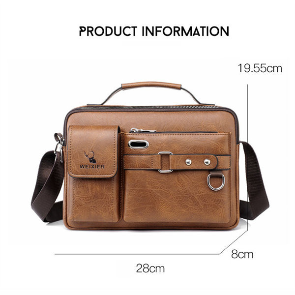 ビジネスバッグ メンズ 軽量 撥水 大容量 ブリーフケース 通学 ショルダーバッグ 通勤 2WAY おしゃれ メッセンジャーバッグ 父の日 プレゼント 。 