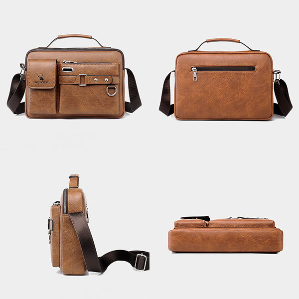 ビジネスバッグ メンズ 軽量 撥水 大容量 ブリーフケース 通学 ショルダーバッグ 通勤 2WAY おしゃれ メッセンジャーバッグ 父の日 プレゼント 。 