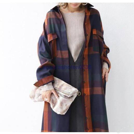 ワンピース セットアップ コート ロングシャツ パンツ レディース 大きいサイズ 40代 30代 チェック柄 2点 通勤 長袖ワンピース 上品 