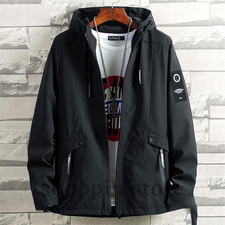 ジャケット メンズ 春 春服 ウインドブレーカー ブルゾン ジャンパー 撥水 春 メンズコート 登山ウェア ジャケット 