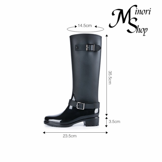 完全防水 レインブーツ レディース ロング 軽量 おしゃれ 。 ス ロングブーツ ローヒール 長靴 レディース レインレディース 