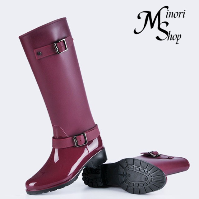 完全防水 レインブーツ レディース ロング 軽量 おしゃれ 。 ス ロングブーツ ローヒール 長靴 レディース レインレディース 