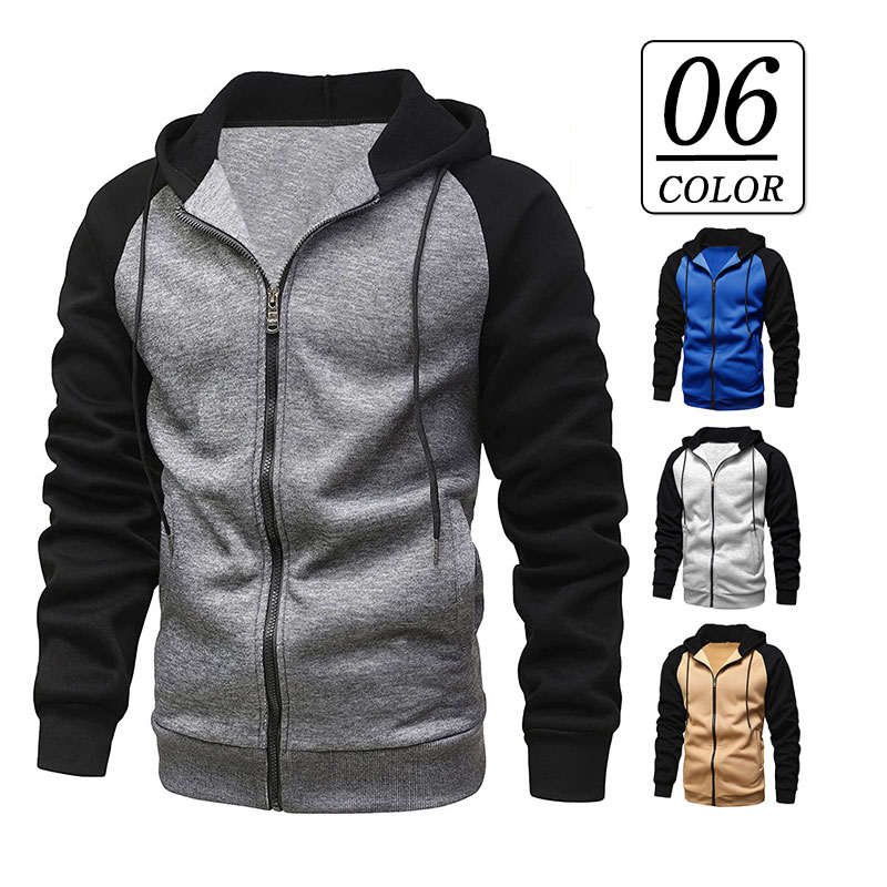 メンズ レディース 長袖 スウェット トップス 運動着 シンプル部屋着 薄手 カジュアル 通学 フード付き おしゃれ ジップアップ 春秋 