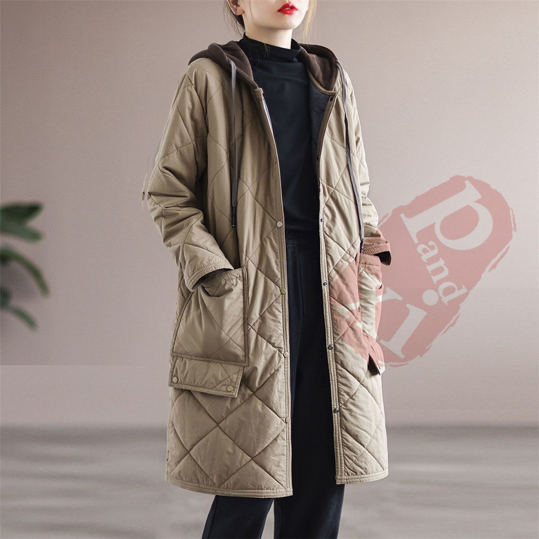 中綿コート ダウンジャケット ダウンコート ロング丈 チェスターコート 防寒 冬 レディース トップス 40代50代 体型カパー ゆったり アウター お出かけ 