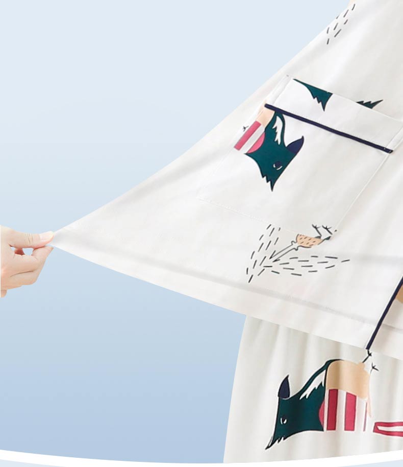 パジャマ 総柄 上下セット 長袖 部屋着 寝間着 ゆったり ルームウェア レディース 前開き 春夏秋 アニマル柄 セットアップ 長ズボン 