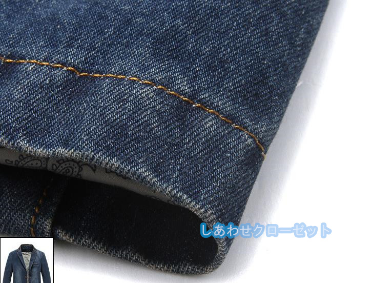 テーラードジャケット メンズ おしゃれ ブレザージャケット デニムジャケット カジュアルスーツ 春秋冬 通勤 フォマールスーツアウター ビジネススーツ 