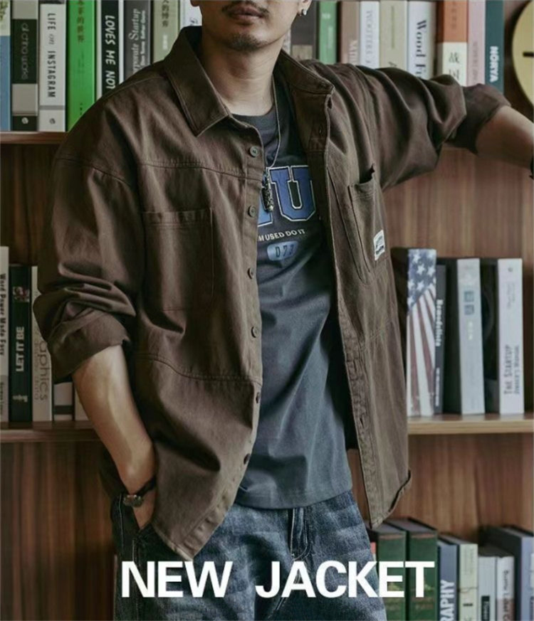 カジュアルシャツ メンズ 長袖シャツ ミリタリーシャツ 無地 カーゴシャツ 夏服 送料無料 カジュアル ゆったり 通気 トップス おしゃれ 薄手 開襟シャツ 