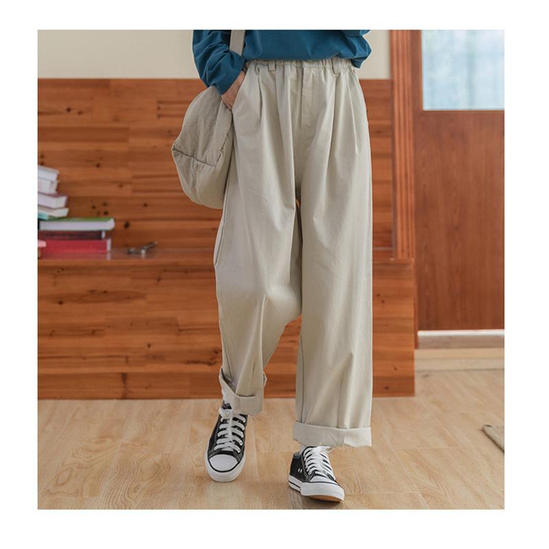 チノパン ワイドパンツ テーパードパンツ レディース パンツ ウエストゴム ズボン ボゆったり イージーパンツ カジュアル ロング 春夏 秋 