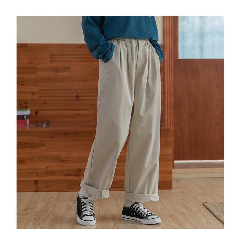 チノパン ワイドパンツ テーパードパンツ レディース パンツ ウエストゴム ズボン ボゆったり イージーパンツ カジュアル ロング 春夏 秋 