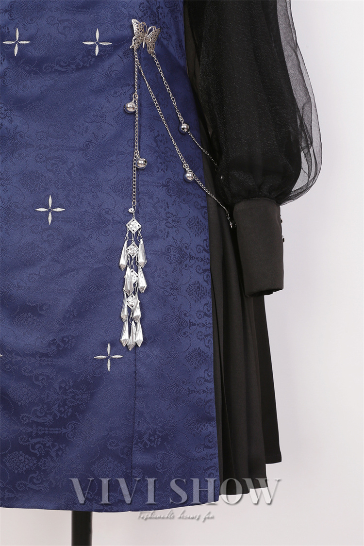 レディース 長袖 ワンピース ワンピ コスチューム風 ミニ丈 個性的 かっこいい イベント パーティー 蝶々 かわいい おしゃれ カジュアル 