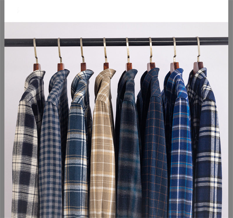 シャツ メンズ 長袖シャツ カジュアル トップス 綿 春 秋服 大きいサイズ チェックシャツ おしゃれ ボタンシャツ 紳士 秋 送料無料 ビジネス 