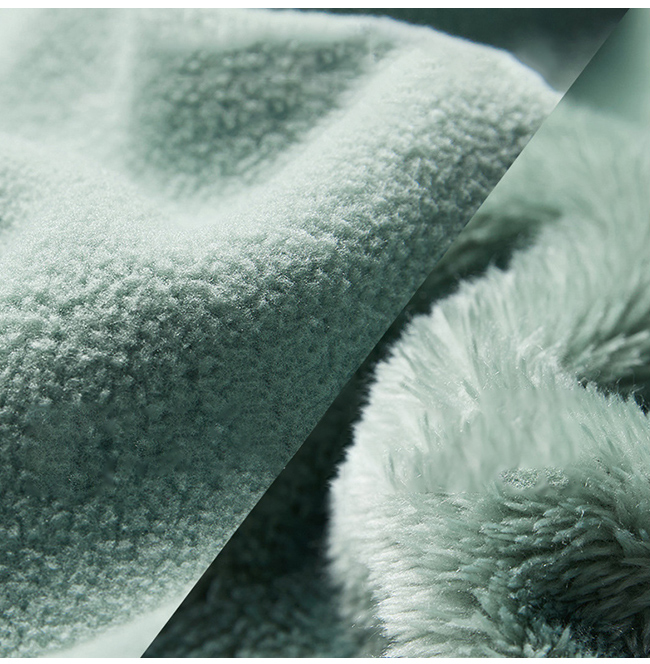 ジップアップリバーシブル ポーラーフレディース メンズ スウェット長袖 もこもこ 裏ボア  