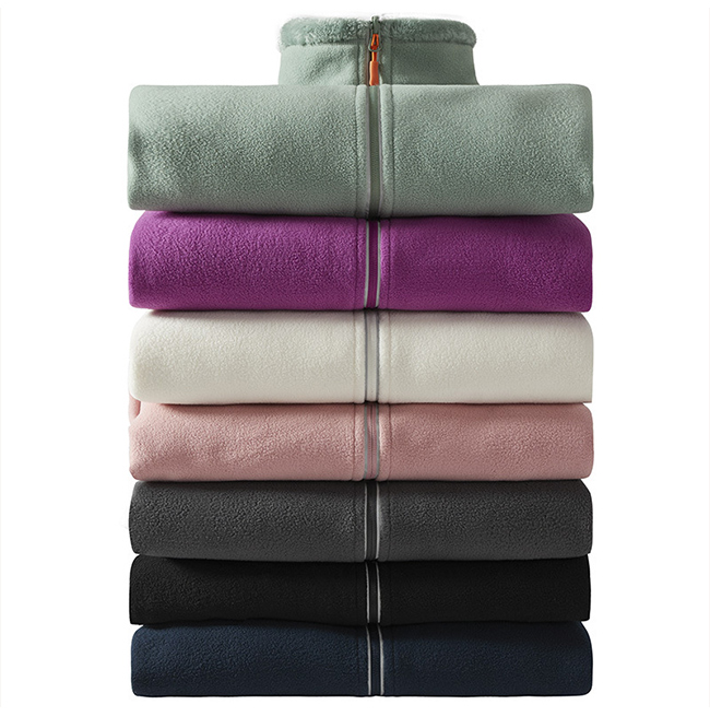 ジップアップリバーシブル ポーラーフレディース メンズ スウェット長袖 もこもこ 裏ボア  