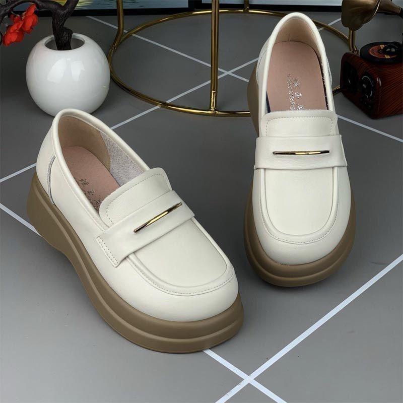 ローファー レディース スリッポン 厚底 柔らかいソール 痛くない 衝撃吸収 走れる モカシン 美脚 日常着用 歩きやすい 滑り止め 通勤 