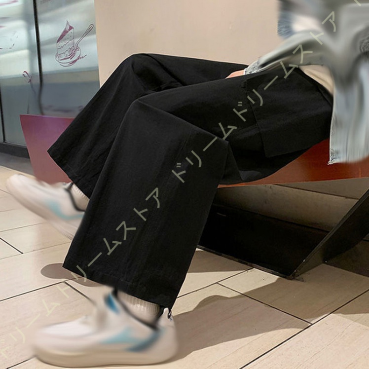 カーゴパンツ ワイド カーゴ ゆったり パンツ 服 ワイドパンツ カジュアル ボズボン イージーパンツ ストリート シンプル ユニセックス カジュアル 