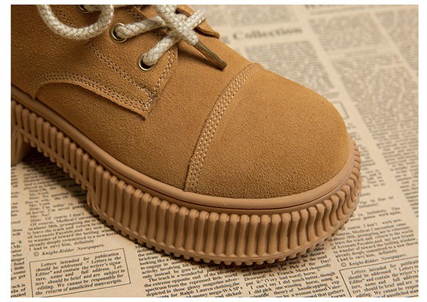 ショートブーツ レディース 歩きやすい レースアップブーツ 編み上げブーツ ミドルブーツ 厚底ブーツ 履きやすい ワークブーツ 