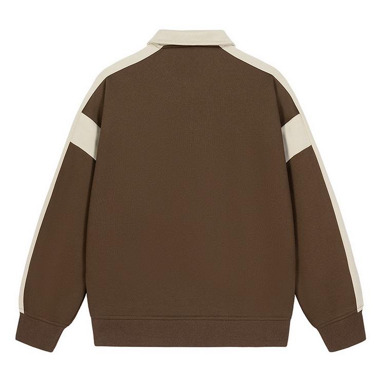 トレーナー メンズ ハーフジップ襟付き 秋服 秋物 トレーナー 2023 秋 スウェット きれいめ トップス 