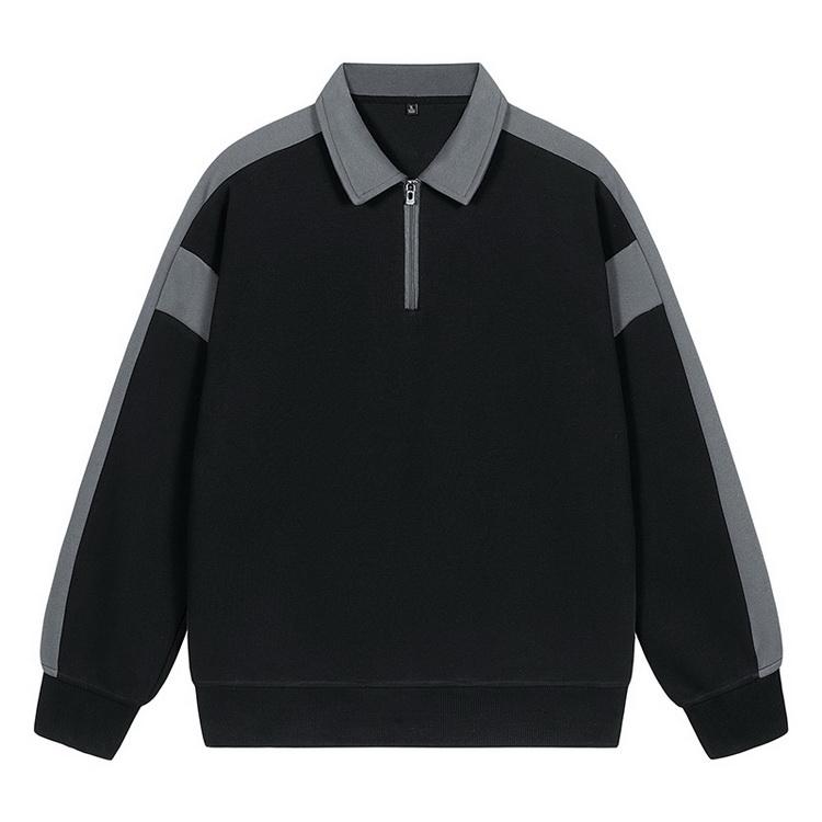 トレーナー メンズ ハーフジップ襟付き 秋服 秋物 トレーナー 2023 秋 スウェット きれいめ トップス 