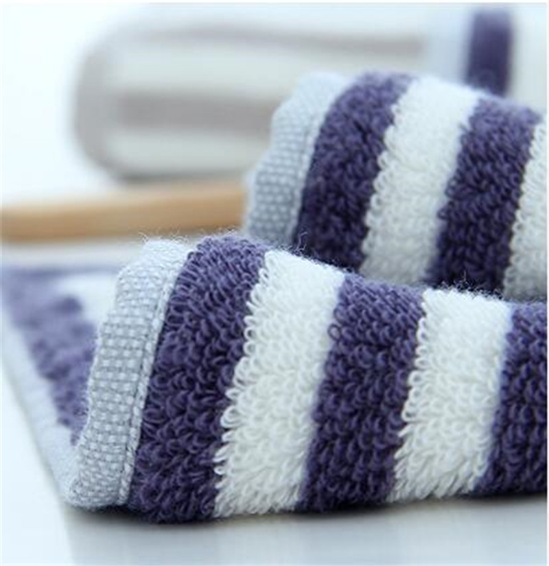 タオル 2枚セット フェイスタオル 速乾タオル ストライプ柄 シンプル ギフト新生活 業務用 吸水 家庭用 カジュアル コンパクト お風呂用 薄手 