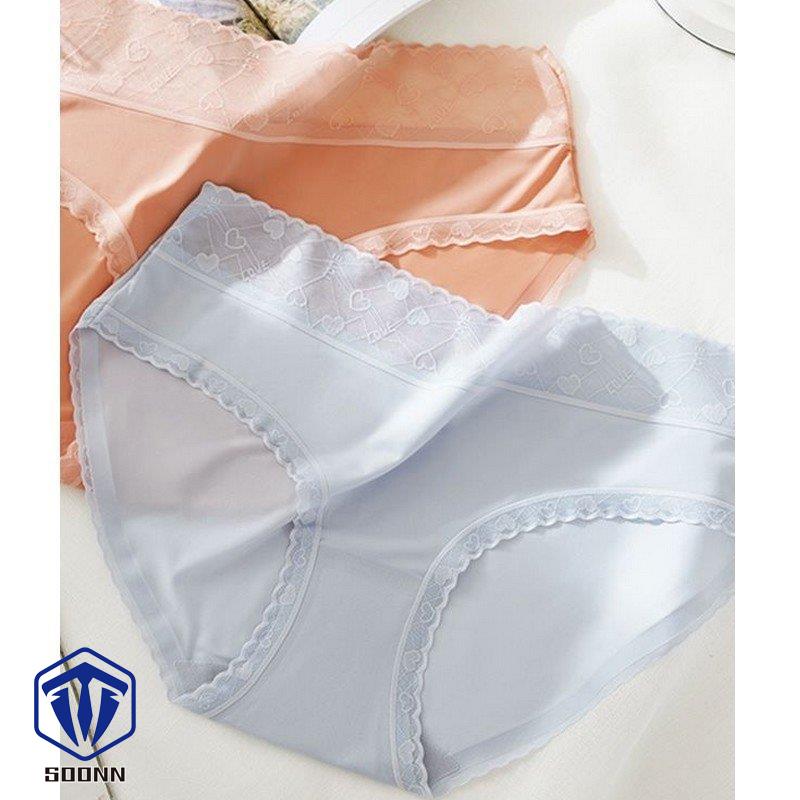 スタンダードショーツ ノーマル レディース 婦人 インナー 下着 パンツ レース フルバック ロゴ アウターに響きにくい ハート かわいい おしゃれ 