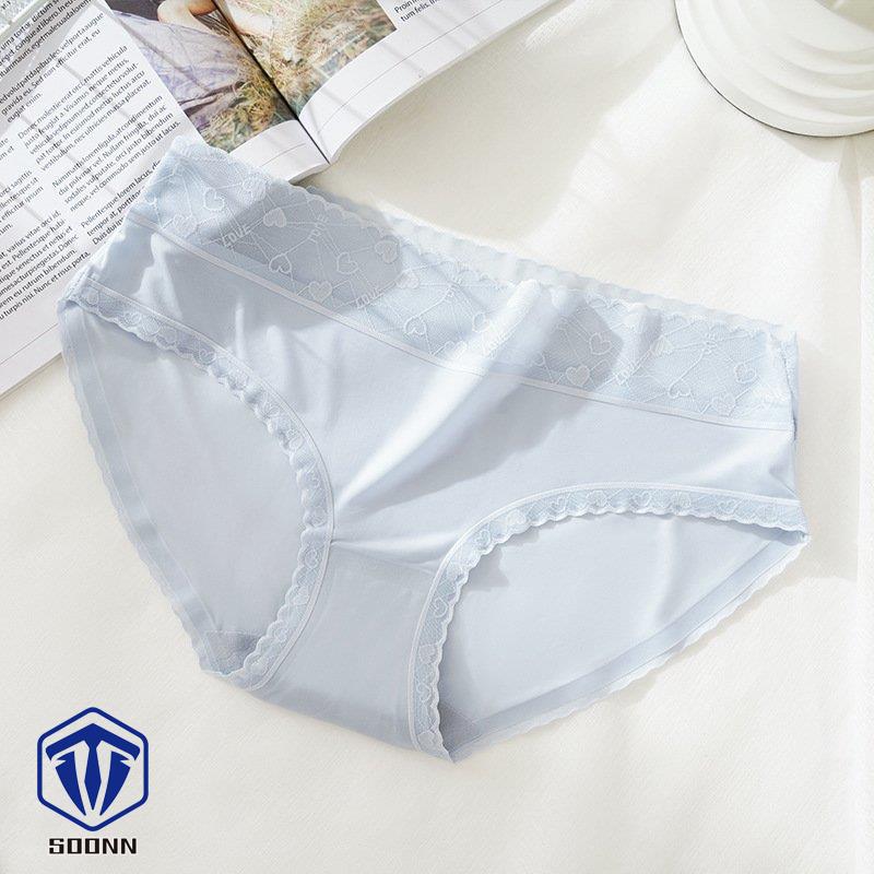 スタンダードショーツ ノーマル レディース 婦人 インナー 下着 パンツ レース フルバック ロゴ アウターに響きにくい ハート かわいい おしゃれ 