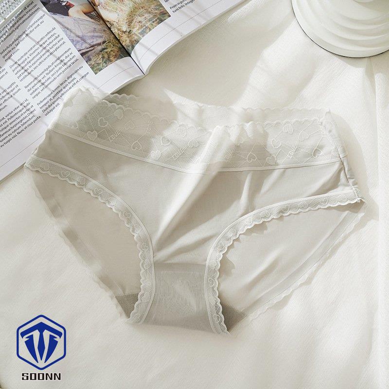 スタンダードショーツ ノーマル レディース 婦人 インナー 下着 パンツ レース フルバック ロゴ アウターに響きにくい ハート かわいい おしゃれ 