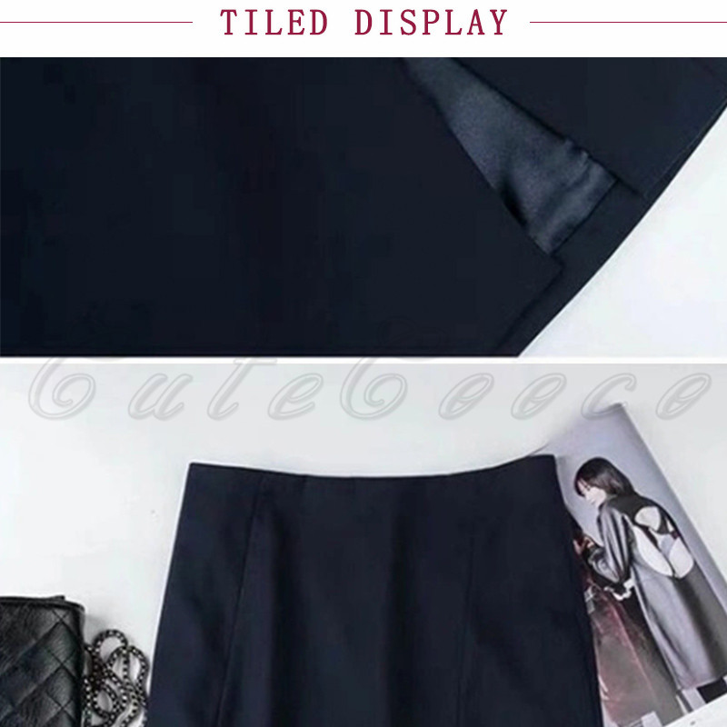 事務服 スカート レディース 55CM 制服 タイトスカート 着やせ 大人 エレ送料無料 50代 ハイウエスト 裏地付き 40代 前スリット 上品 30代 