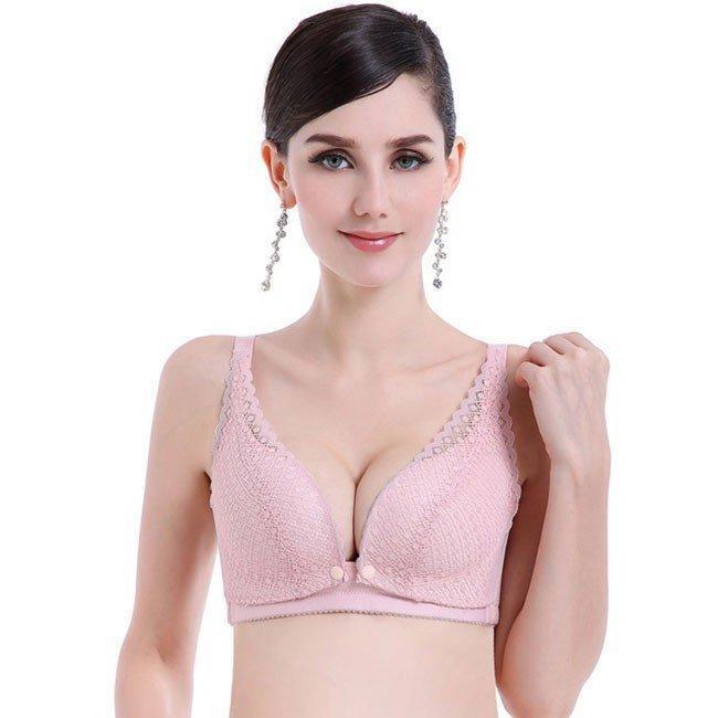 授乳 ブラジャー 授乳ブラ 授乳用 ブラ 肌着 インナー 前あき 下着 マタニティ 美妊婦シリーズ美胸 妊娠 ホック式 