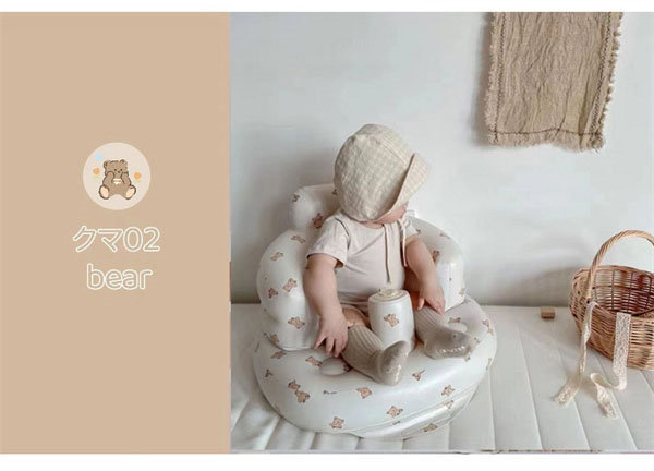 バスチェア ベビーチェア 赤ちゃんチェア ベビーバスチェア 子供用品 バス用品 室内 コンパクト 出産準備 椅子 空気入れ お風呂用品 送料無料 アウトドア 入浴 