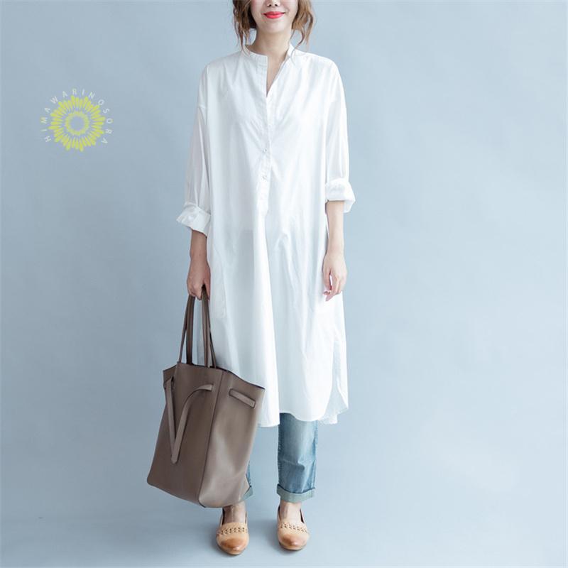 ワンピース レディース シャツワンピース ゆったり 春服 きれいめ ロング丈 長袖 ロングTシャツ 二次会 秋物 着痩せ カジュアル シャツ 