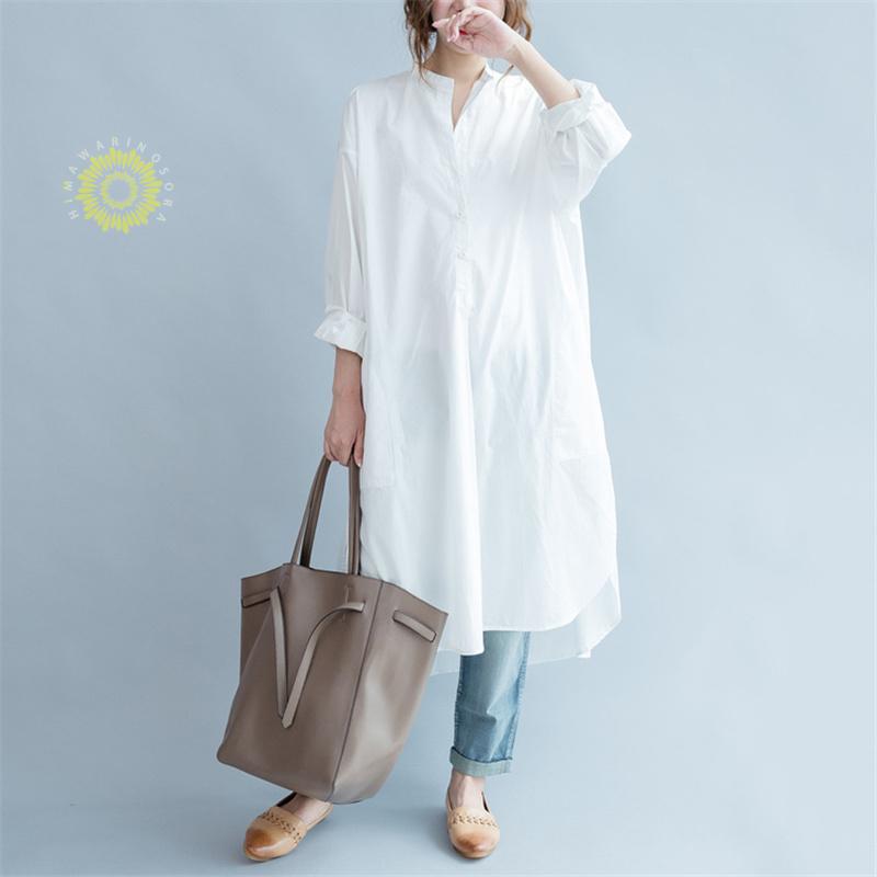 ワンピース レディース シャツワンピース ゆったり 春服 きれいめ ロング丈 長袖 ロングTシャツ 二次会 秋物 着痩せ カジュアル シャツ 