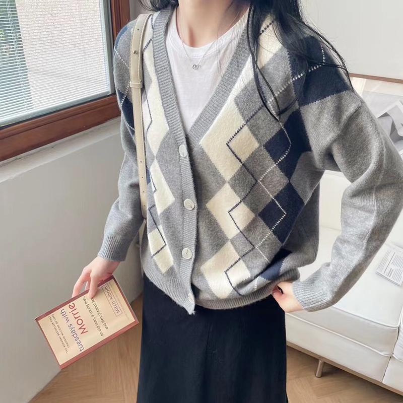 超。 カーディガン レディース ニット セーター Vネック 羽織 春 上品 秋 伸縮性 洗える 長袖 カジュアル おしゃれ ゆる 超目玉 ゆったり 