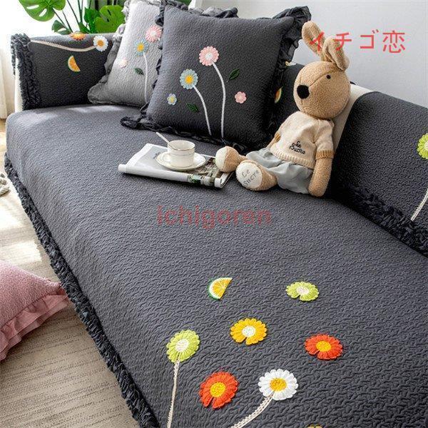 ソファーカバー 座布団 サイズ別売り マルチカバー ペット対策 汚れ対策 ソファー保護 滑り止め 洗濯OK 春夏 柔らかい 