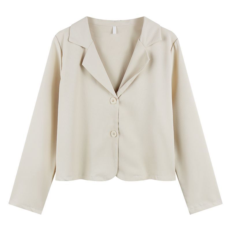 スーツジャケット 春秋 レディース 長袖 テーラードスーツ オフィス 無地 大き ライトアウター ショート丈 オフィス OL 通勤 お洒落 体型カバー 