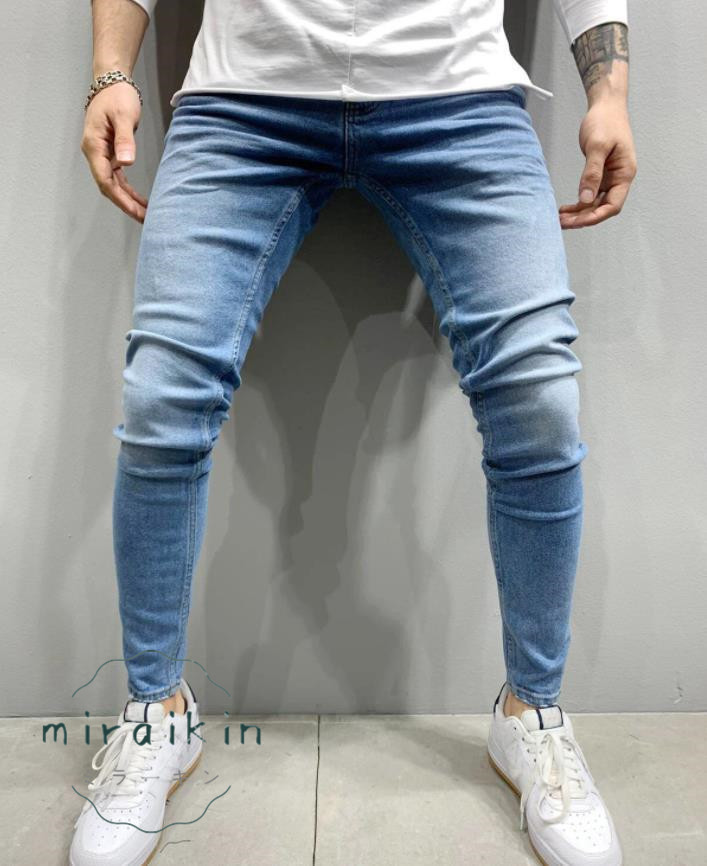 デニムパンツ メンズ スキニー パンツ ジーパン ストレッチパンツ 大きいサイズ 春夏秋 新作 カジュアル ロング丈 ジーンズ 送料無料 大きいサイズ 薄手 