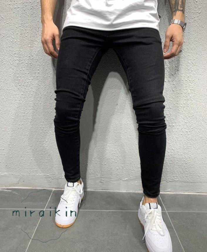 デニムパンツ メンズ スキニー パンツ ジーパン ストレッチパンツ 大きいサイズ 春夏秋 新作 カジュアル ロング丈 ジーンズ 送料無料 大きいサイズ 薄手 