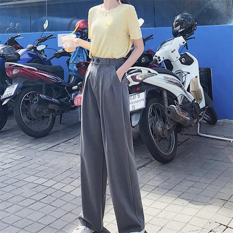 チノパン ワイドパンツ スラックス レディース パンツ ズボン ロング ボゆったり イージーパンツ 体型カバー テーパード カジュアル 春夏 