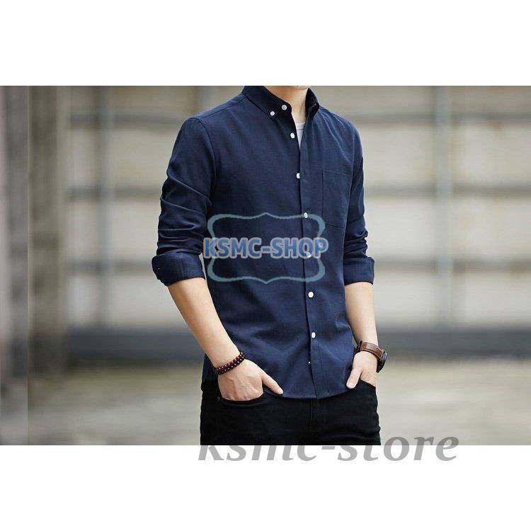 オックスフォードシャツ メンズ シャツ 長袖 ボタンダウンシャツ 白シャツ ビジネス 無地 カジュアルシャツ 