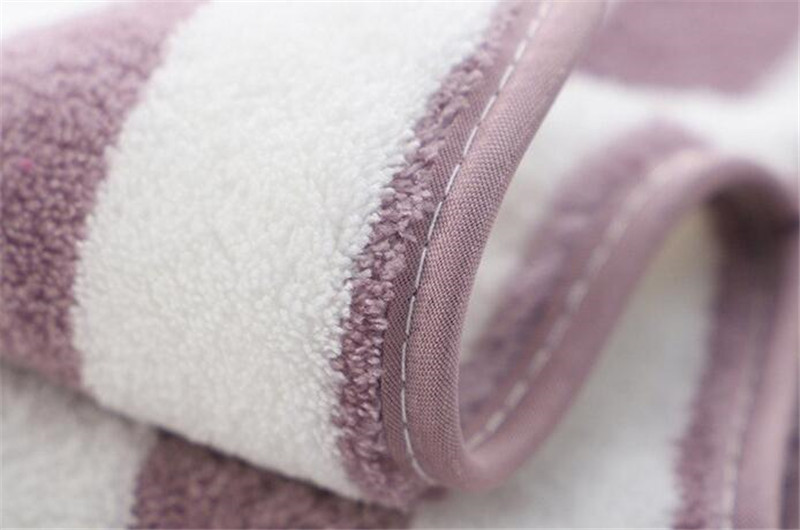 タオル 2枚セット フェイスタオル 速乾タオル ストライプ柄 シンプル 家庭用 コンパクト 業務用 カジュアル 薄手 お風呂用 ギフト新生活 吸水 