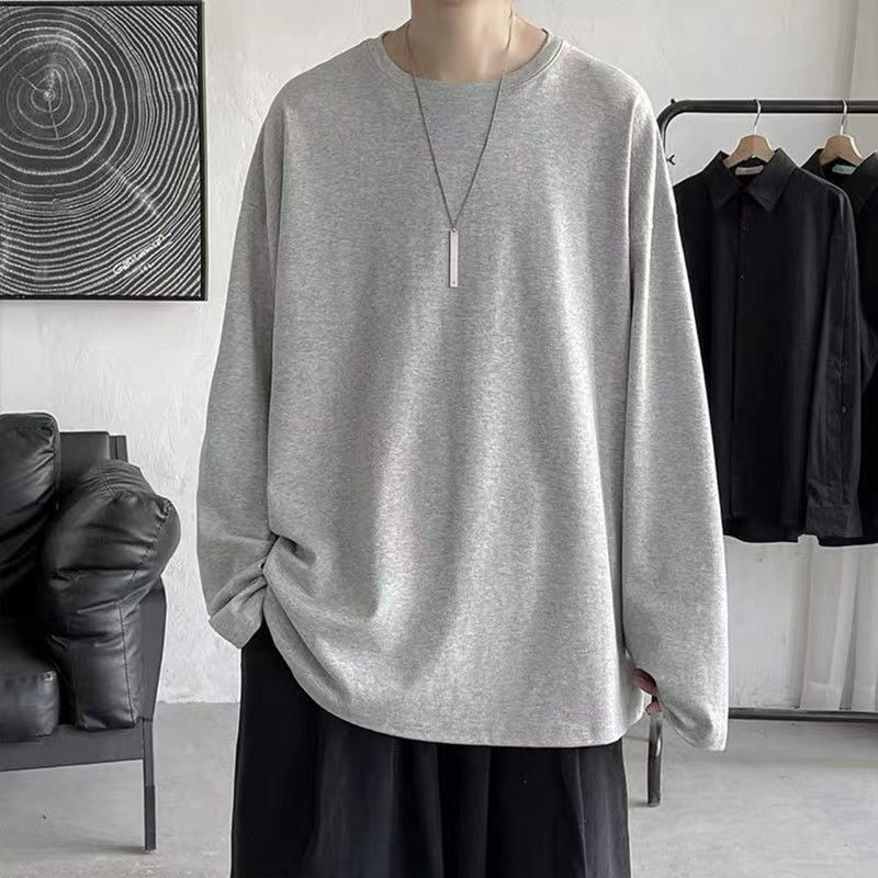 半額セール Tシャツ メンズ 長袖 ｔシャツ カットソー コーデ ロングTシャツ ラウンドネック ゆったり カジュアル トップス シンプル アウトドア 