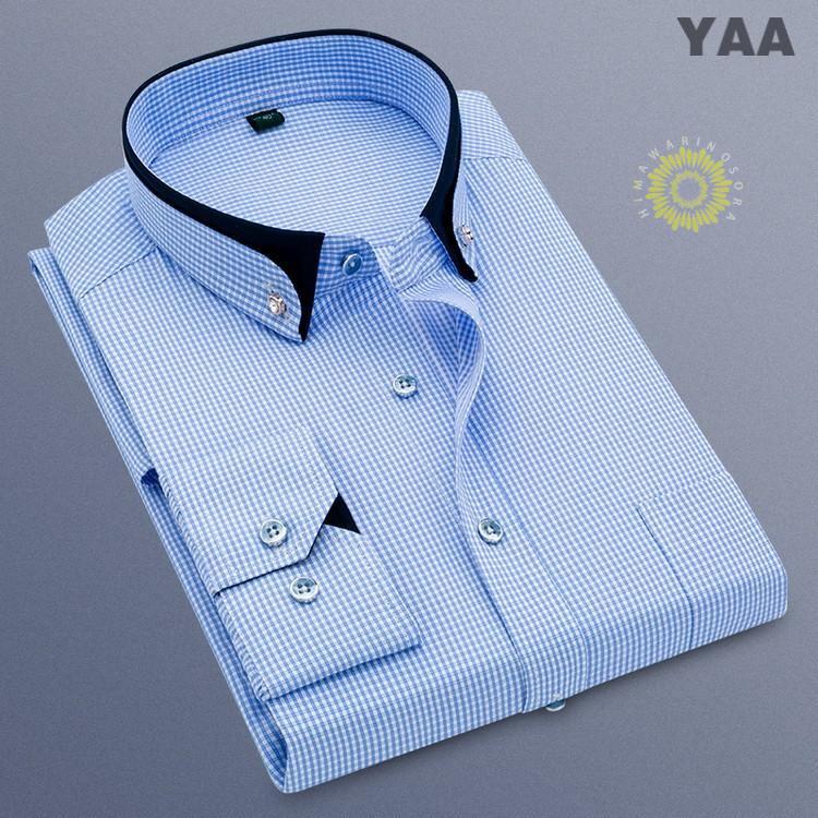 ボタンダウンシャツ メンズ シャツ カジュアルシャツ ストライプシャツ チェックシャツ ビジネス 長袖 通勤 トップス 