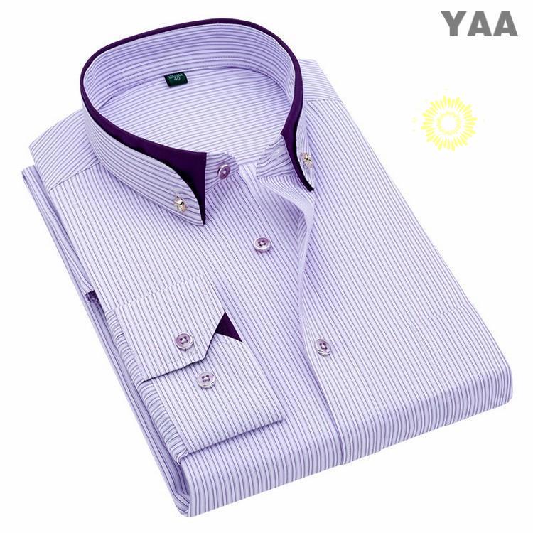 ボタンダウンシャツ メンズ シャツ カジュアルシャツ ストライプシャツ チェックシャツ ビジネス 長袖 通勤 トップス 