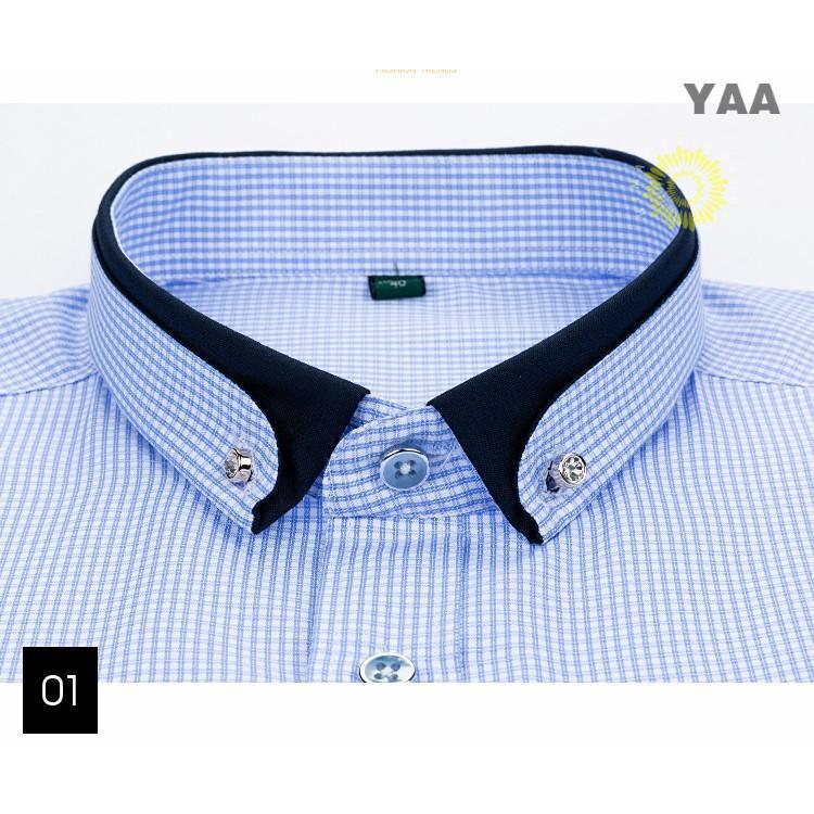 ボタンダウンシャツ メンズ シャツ カジュアルシャツ ストライプシャツ チェックシャツ ビジネス 長袖 通勤 トップス 