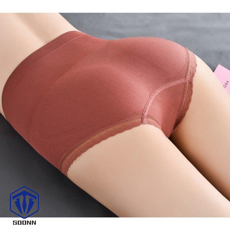 スタンダードショーツ ハイウエスト 股上深め 深履き お腹すっぽり ノーマル 単色 レディース インナー 無地 冷え対策 下着 婦人 シンプル パンツ 