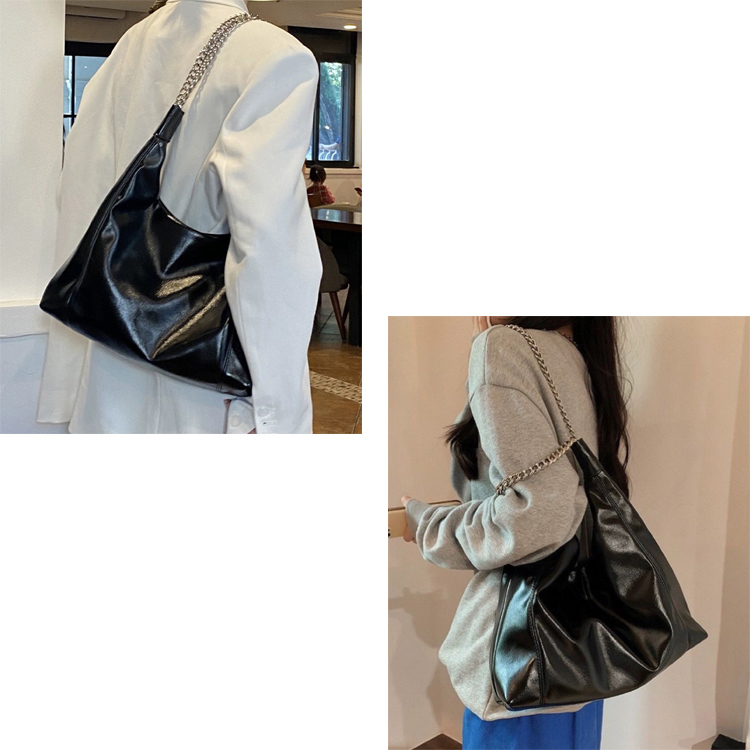 全品送料無料一部除く チェーンハンドル フェイクレザー トートバッグ レディース 韓国 おしゃれ 。 プチプラ 